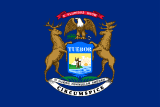 Michigan state flag